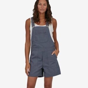 Patagonia Stand Up Overalls - 5" in Smolder Blue